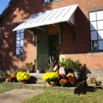 Main Entrance festive for Fall 2010